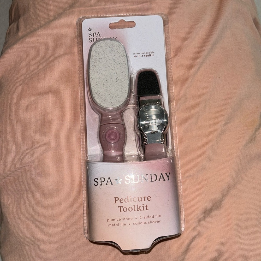 Spa Sunday pedicure toolkit